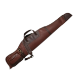 Double-Wrap Saddle Leather Shotgun Case | Heavy-Duty Design