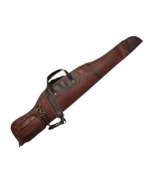 Double-Wrap Saddle Leather Shotgun Case | Heavy-Duty Design