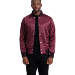 Xander Maroon Varsity Jacket