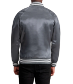 Xander Grey Varsity Jacket - Image 2