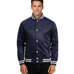 Xander Blue Varsity Jacket