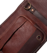 Double-Wrap Saddle Leather Shotgun Case | Heavy-Duty Design - Image 2