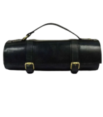 Small Handcrafted Leather Knife Roll - Image 3