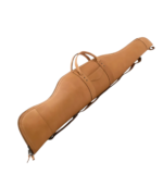 Handcrafted Full-Grain Leather Rifle Case | Padded Hunting Sleeve