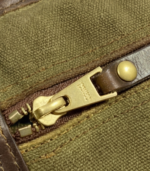 Classic Green Canvas & Leather Rifle Case – Padded Hunting Sleeve - Image 7