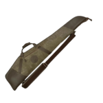 Durable Green Waxed Canvas & Leather Rifle Case