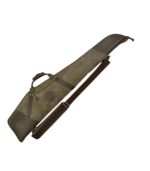 Durable Green Waxed Canvas & Leather Rifle Case