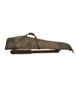 Durable Green Waxed Canvas & Leather Rifle Case - Image 2
