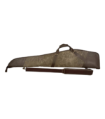 Durable Green Waxed Canvas & Leather Rifle Case - Image 3