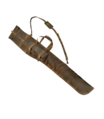 Hand-Sewn Waxed Canvas & Leather Rifle Case – Padded Hunting Sleeve - Image 2