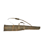 Hand-Sewn Waxed Canvas & Leather Rifle Case – Padded Hunting Sleeve - Image 3