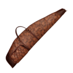 Full-Grain Leather Rifle Case – Premium Padded Hunting Sleeve
