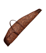 Full-Grain Leather Rifle Case – Premium Padded Hunting Sleeve