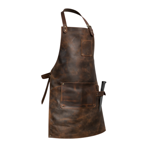 Heavy Duty Leather Blacksmith Apron - Torvald