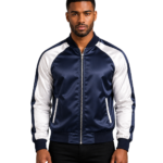 Clarke Blue Varsity Jacket