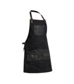 The Bedfordshire Canvas Black Apron