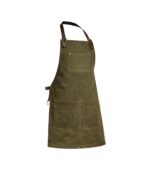The Olive Green Canvas Apron