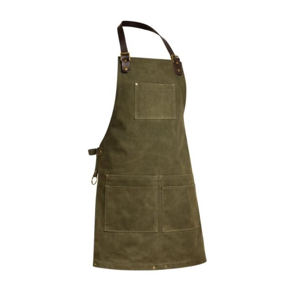 Olive Green Canvas Apron - Olav