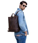 The Icarus Handmade Vintage Leather Backpack