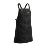 The Warwickshire Black Canvas Fabric Hairstylist Apron