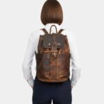 The Olaf Rucksack Vintage Leather Travel Backpack