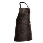 The Riding of Yorkshire Full Grain Dark Brown Apron