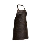 The Riding of Yorkshire Full Grain Dark Brown Apron