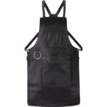 The Riding of Yorkshire Full Grain Black Apron
