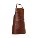 The Northumberland Dark Brown Leather Apron