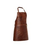 The Northumberland Dark Brown Leather Apron