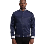 Xander Blue Varsity Jacket