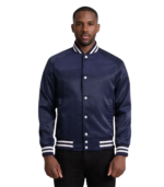 Xander Blue Varsity Jacket
