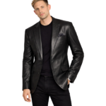 Men's Classic Leather Blazer – Nils