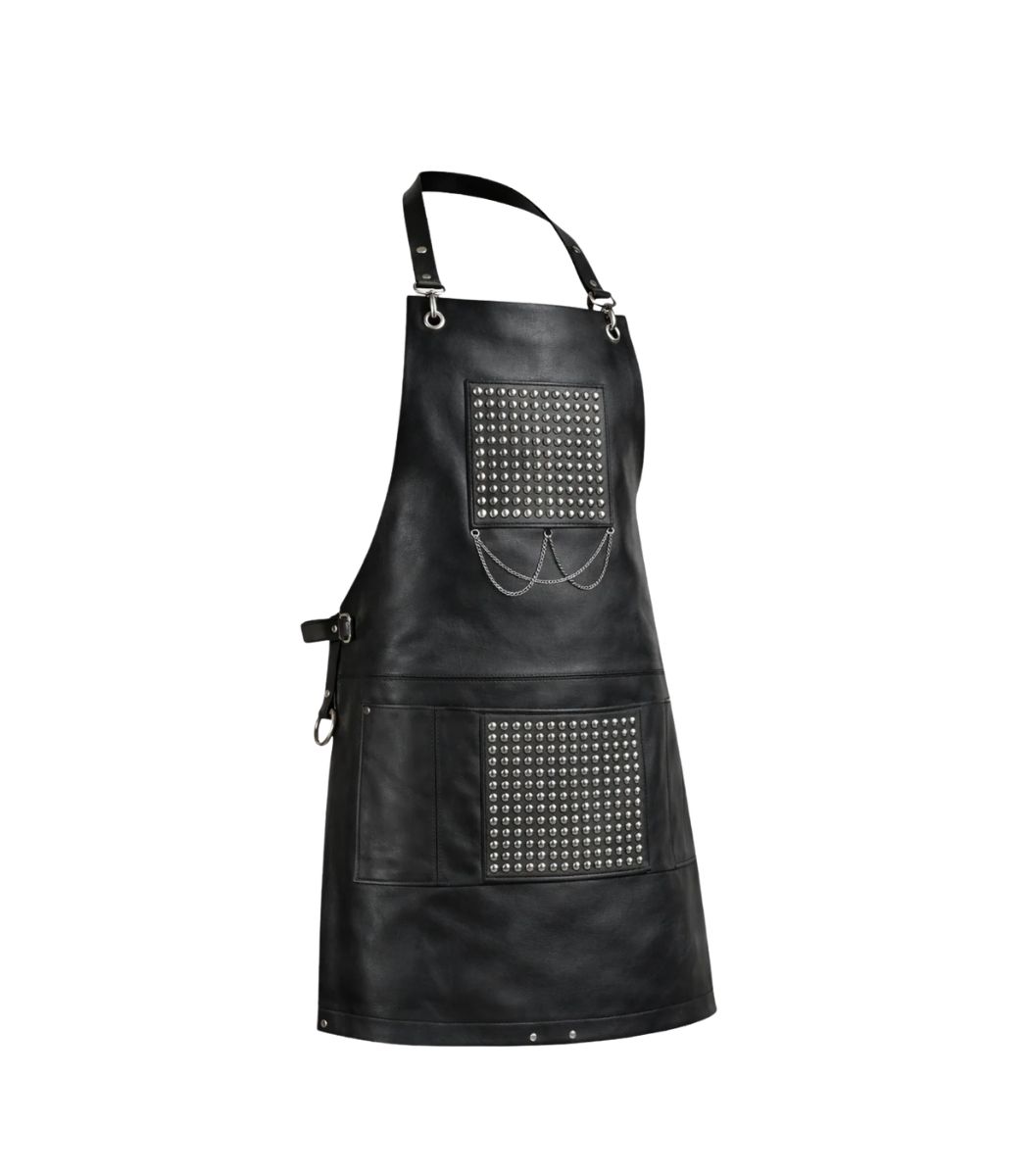 1 The Bedfordshire Leather Handmade Apron - Image 1