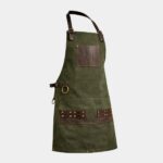 The Bedfordshire Canvas Green Apron