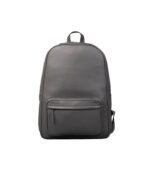 The Philos Grey Leather Backpack