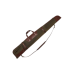 Brass Zippers Waxed Canvas Shotgun Case