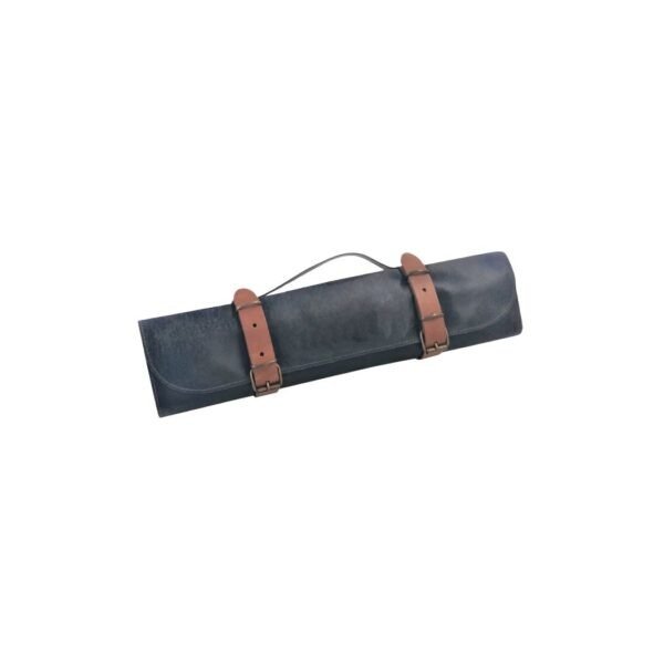 Rustic Leather Knife Roll - Roald
