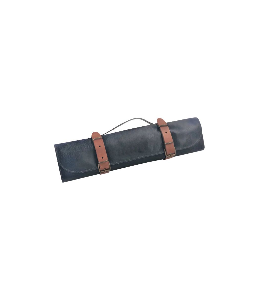 1 Rustic Leather Knife Roll - Image 1