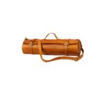 Waxed Canvas and Leather Chef Knife Roll