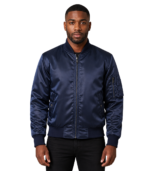 Quinton MA-1 Blue Bomber Jacket