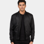 Ramon Black Bomber Jacket