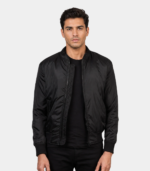 Ramon Black Bomber Jacket