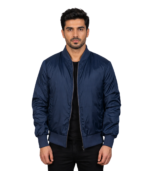 Zack blue Bomber Jacket
