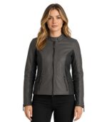 Women's Gallun 2.0 Triple-Vent Leather Riding Jacket - Freydis