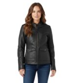 Women’s H-D Flex Layering System Captains Leather Jacket Outer Layer