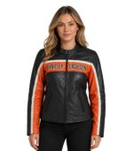 Women’s H-D Trenton Leather Riding Jacket