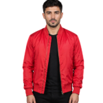 Zack Red Bomber Jacket