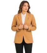 Norma Brown Nubuck Blazer