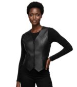 Lightweight Side Lace Four Snap Vest